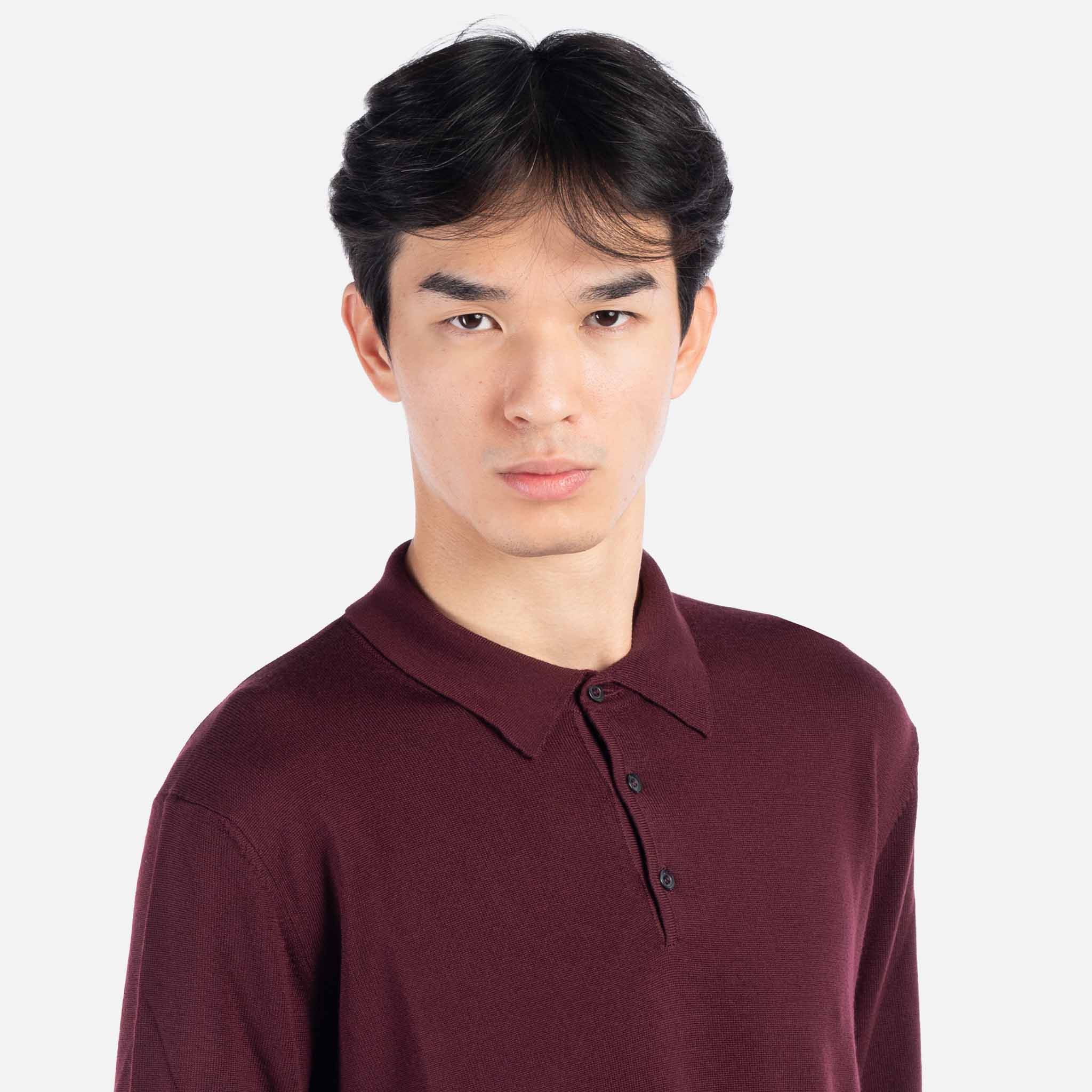 Polo in Maglia Uomo