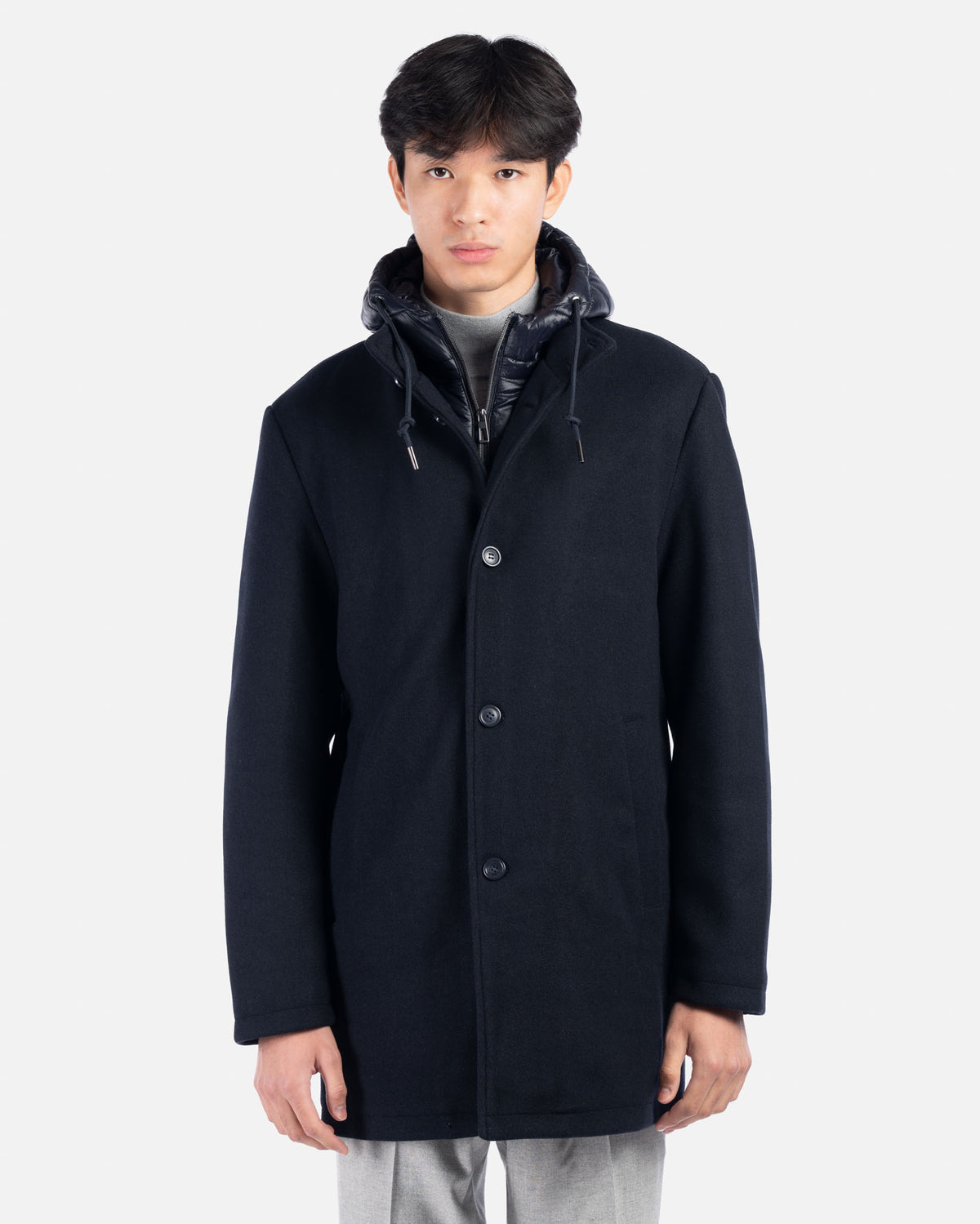 J.W.SAX MILANO Cappotto Tecnico Blu