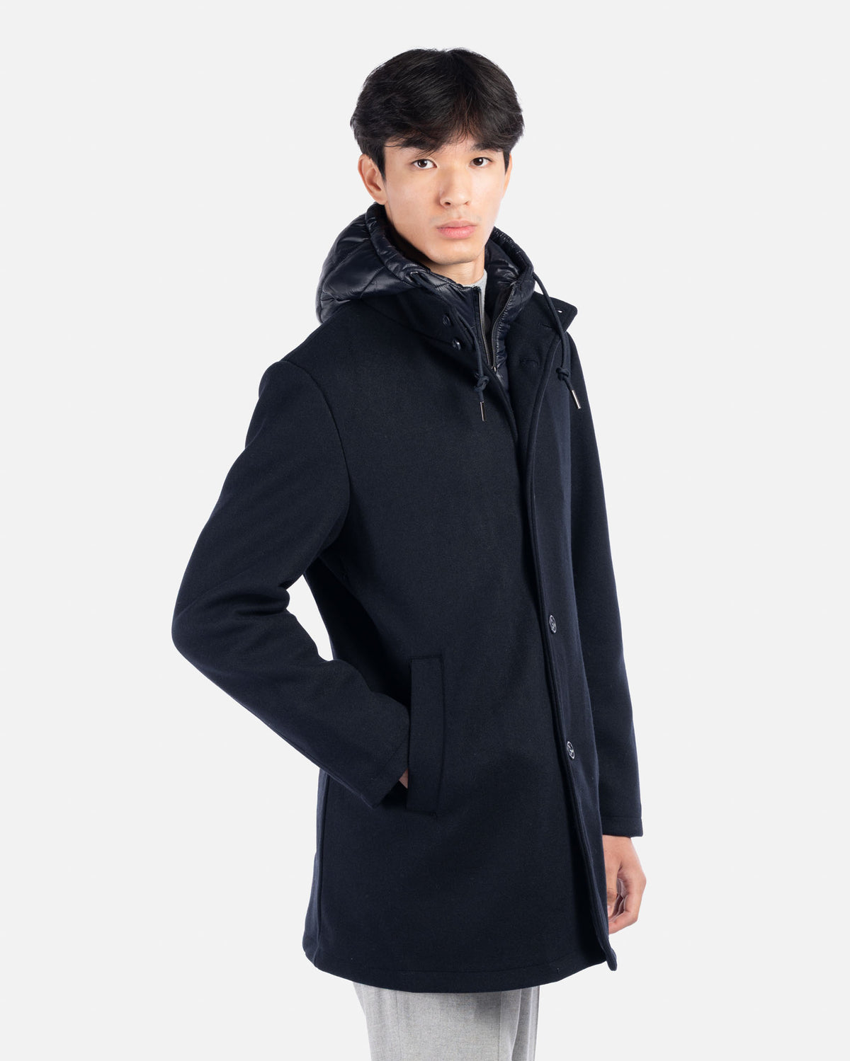 J.W.SAX MILANO Cappotto Tecnico Blu