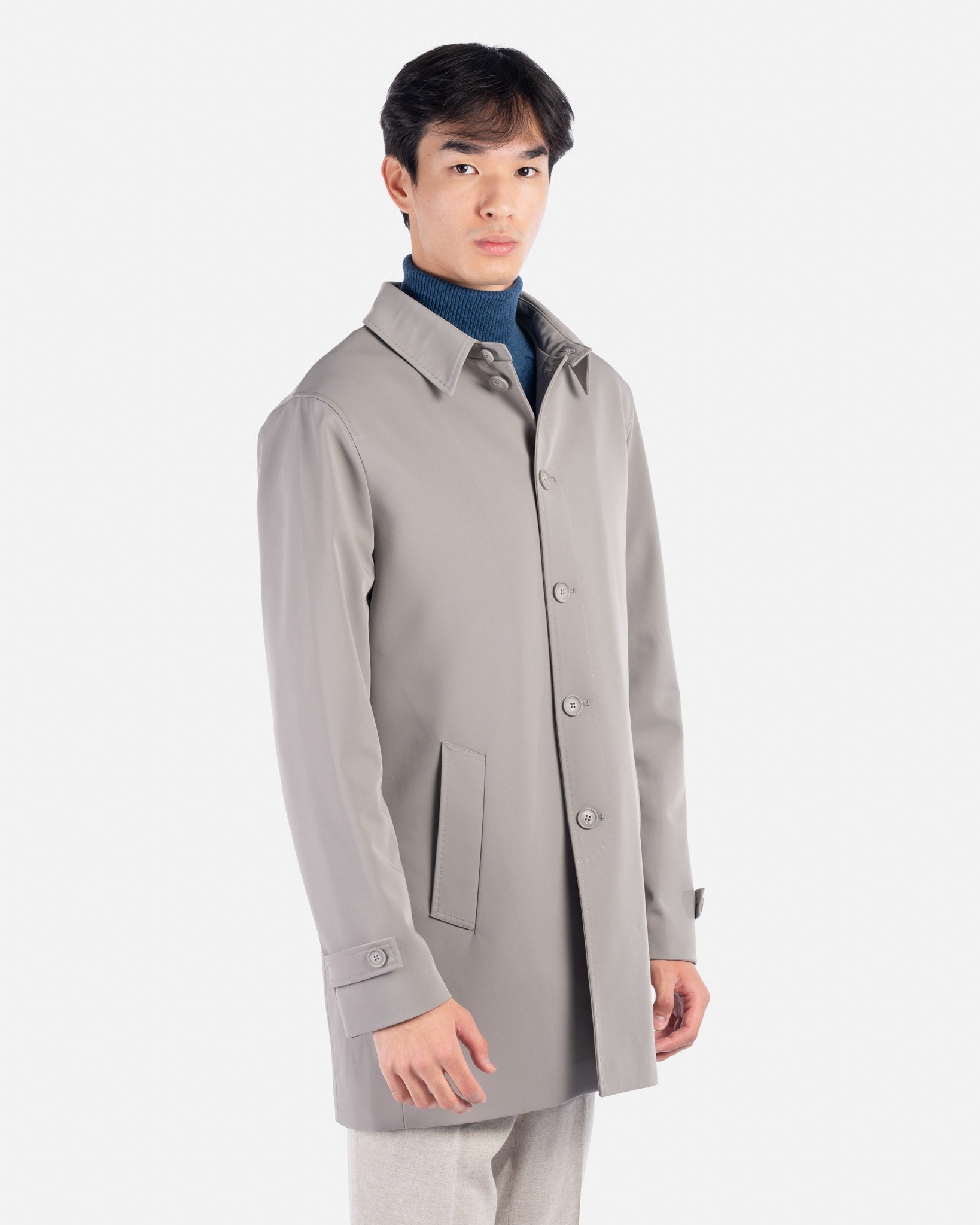 J.W.SAX MILANO Soprabito in Tessuto Tecnico Stretch