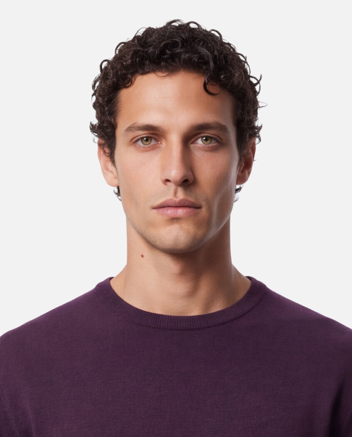 J.W.SAX MILANO Maglione in Lana Merino Extrafine e Cashmere - Finezza 12