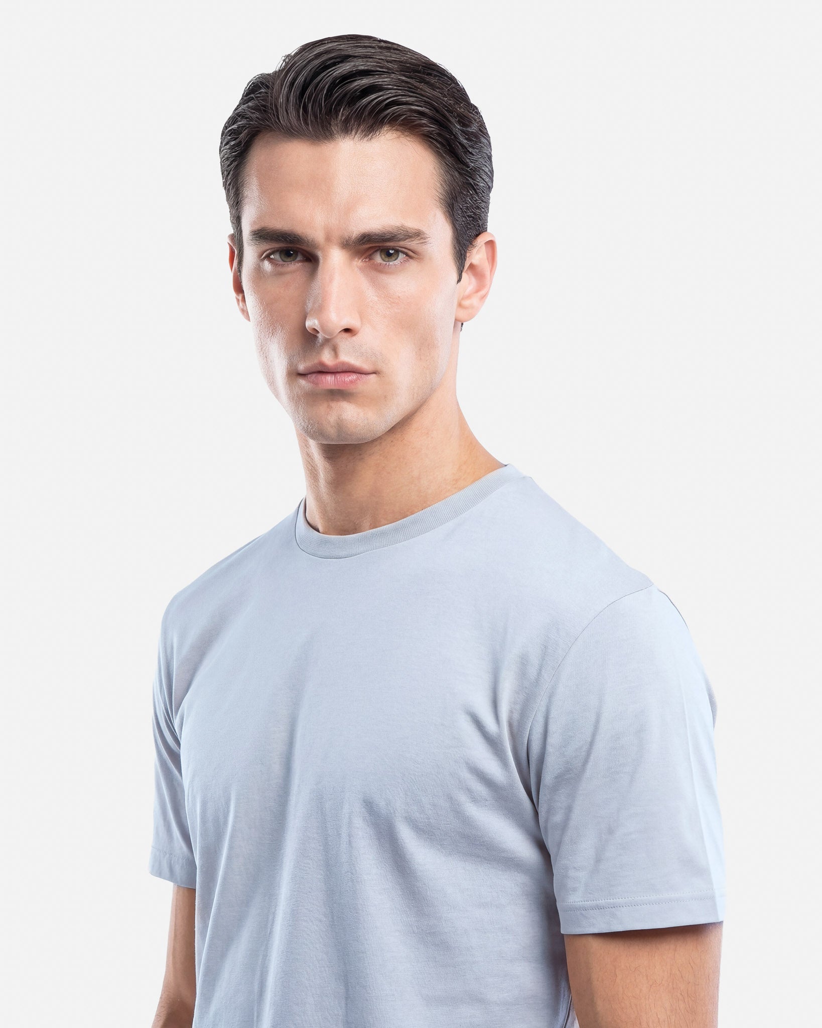 Pure Cotton Crew Neck T-Shirt