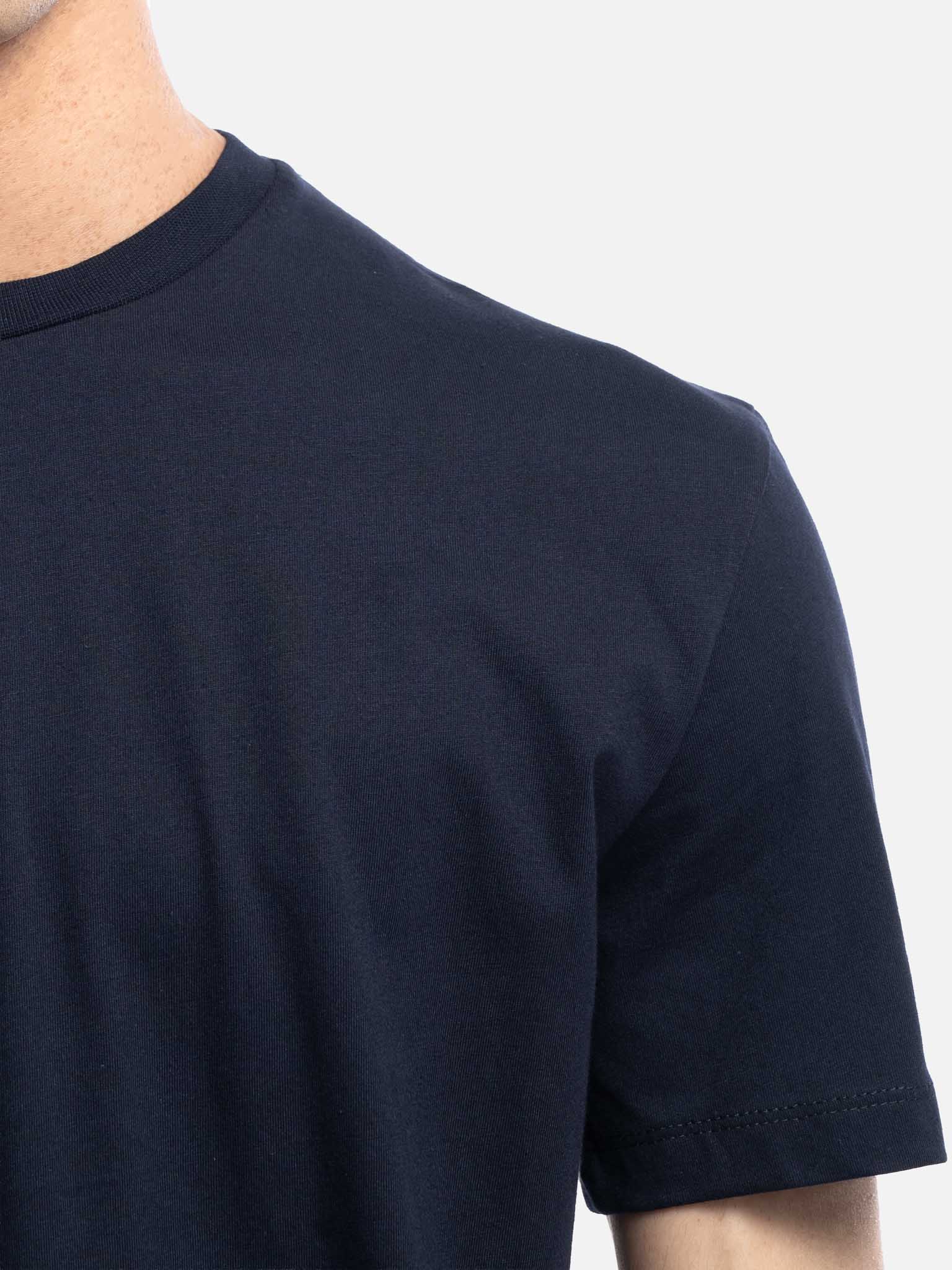 T-shirt Girocollo in Puro Cotone