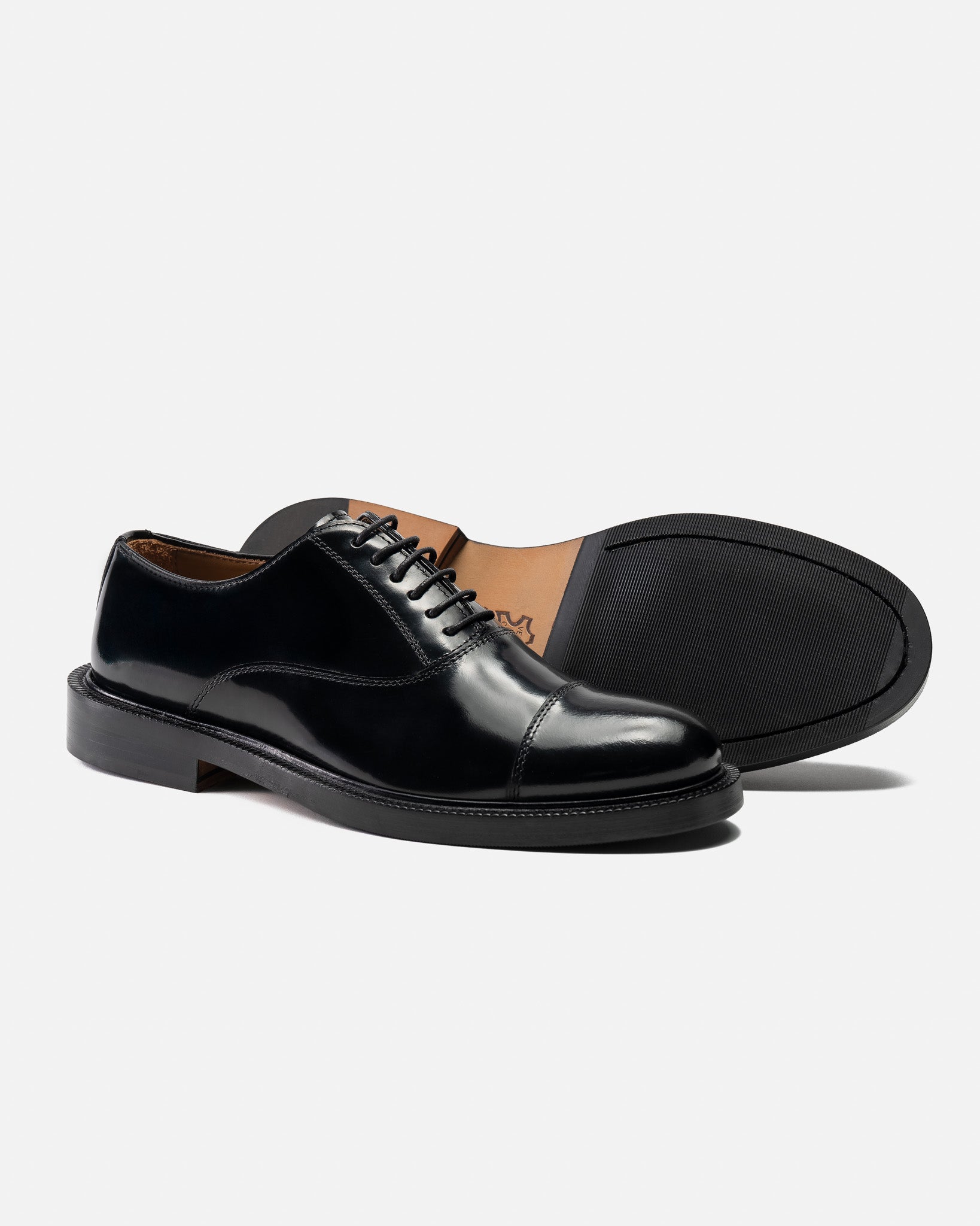 Oxford Nere Con Suola Mista