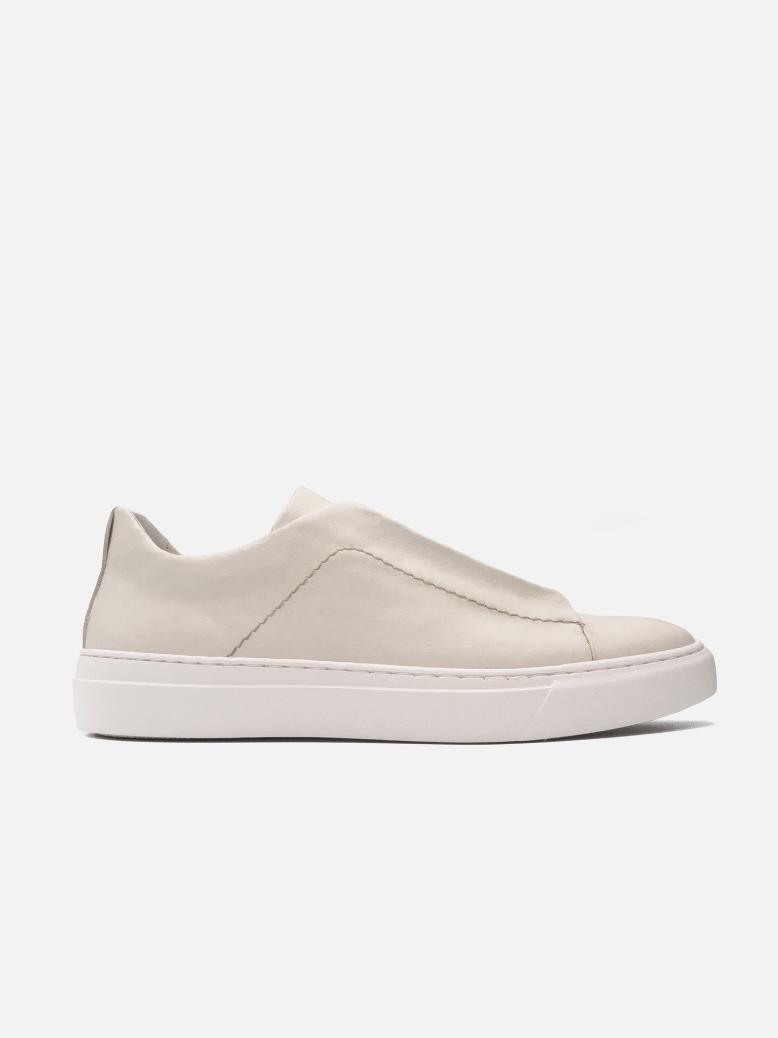 J.W.SAX MILANO Sneakers Bianca in Pelle