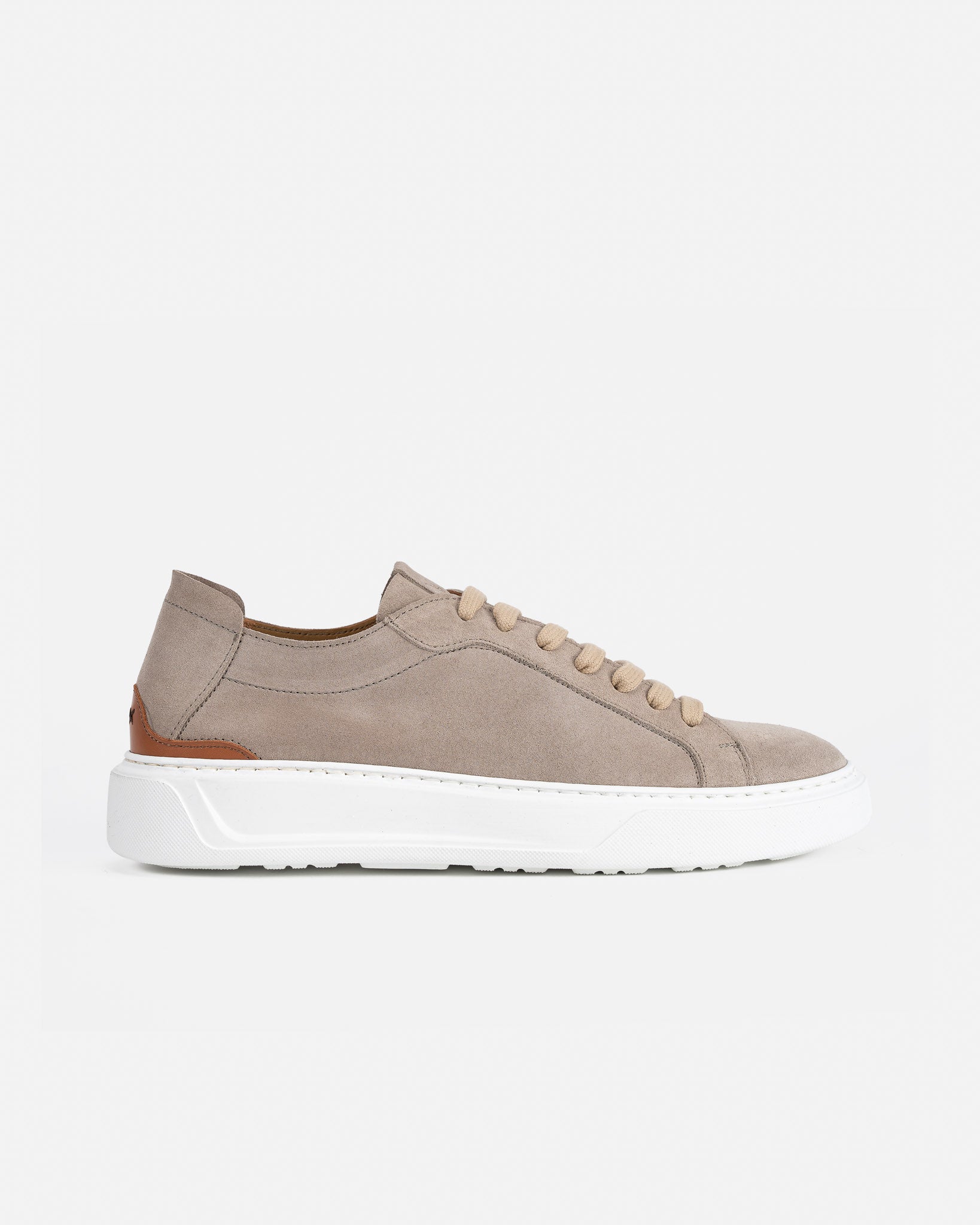 J.W.SAX MILANO Sneaker in Camoscio Sfoderato Beige