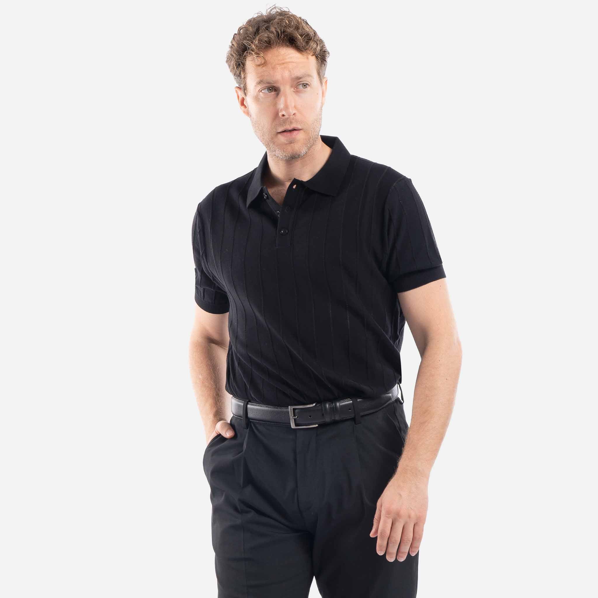 Polo in Maglia Uomo