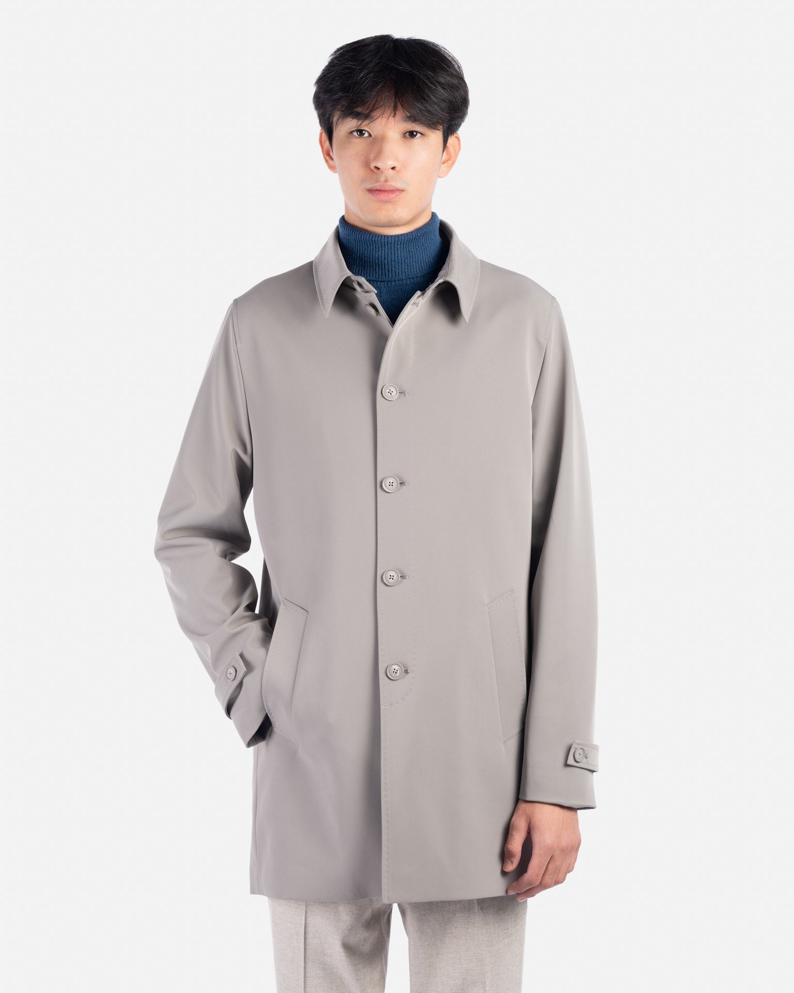 J.W.SAX MILANO Soprabito in Tessuto Tecnico Stretch