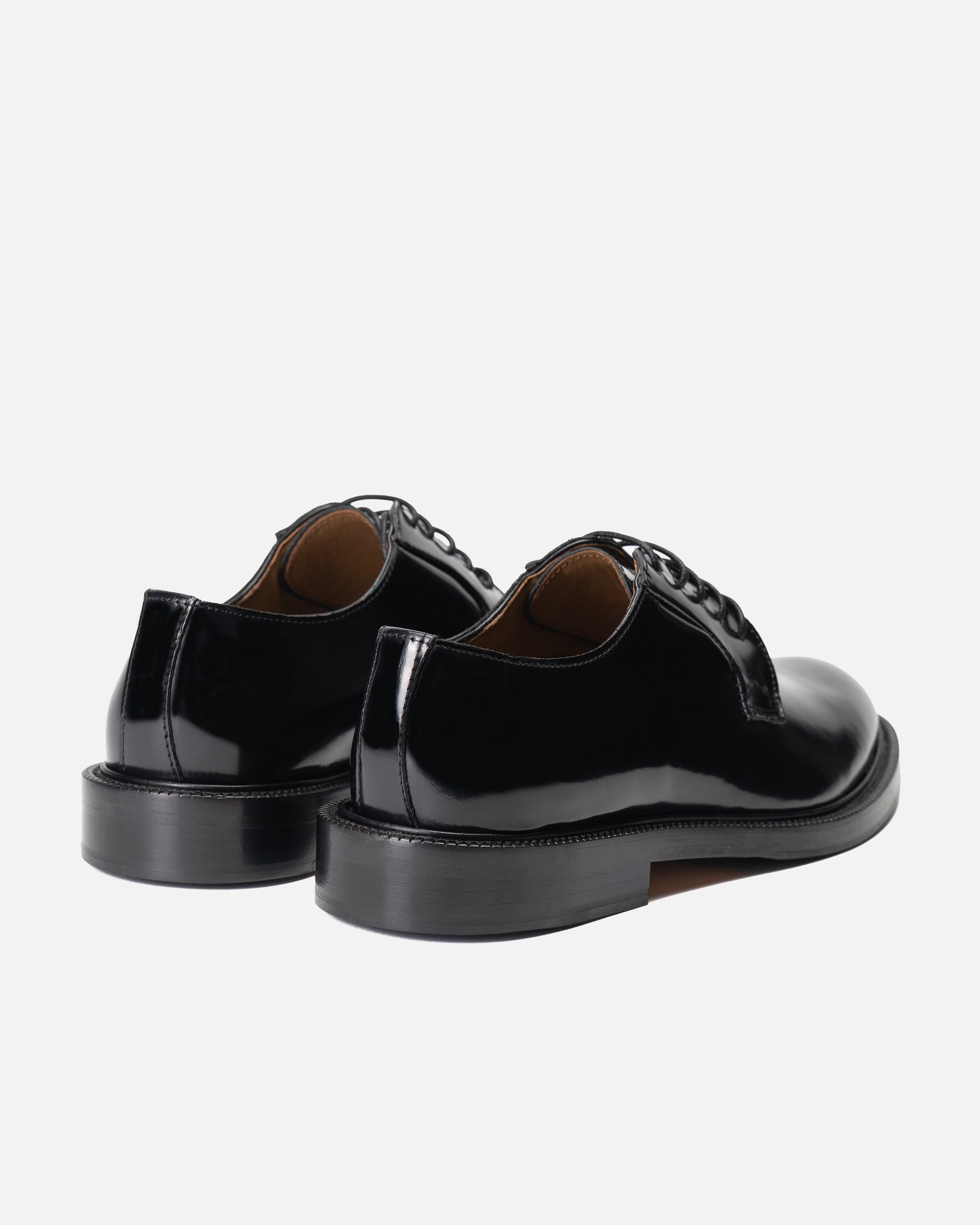 J.W.SAX MILANO Derby Nera con Suola Mista