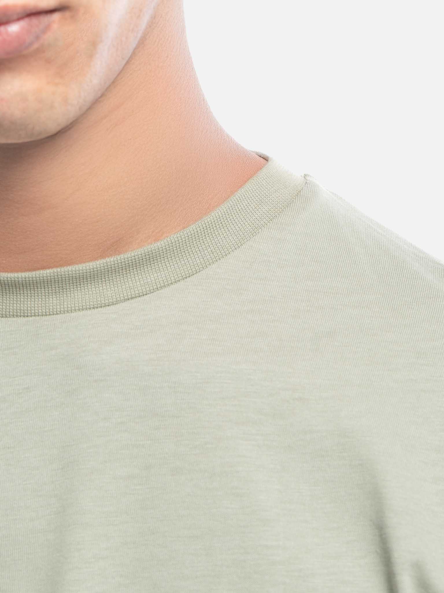 T-shirt Girocollo in Puro Cotone