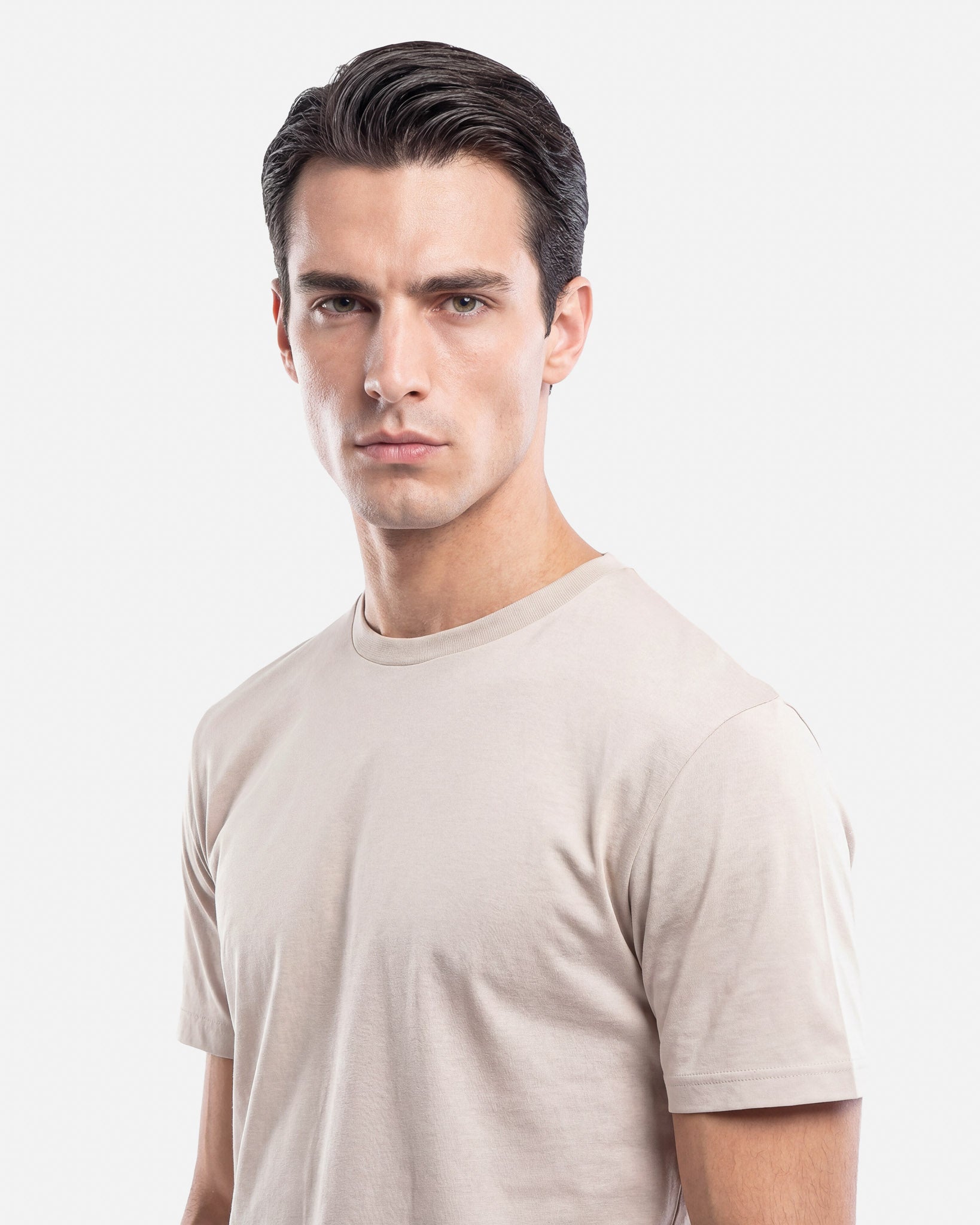 Pure Cotton Crew Neck T-Shirt