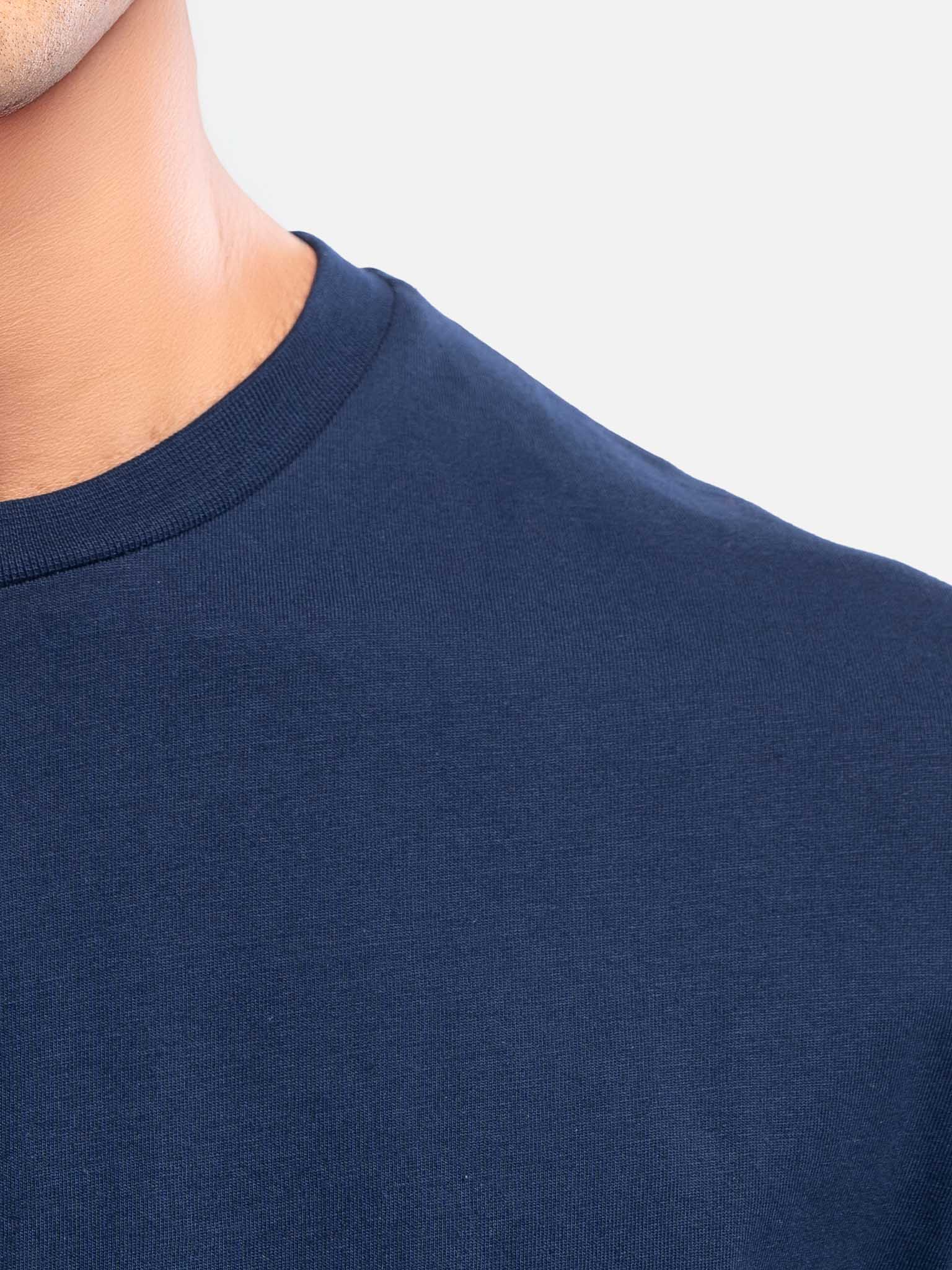 T-shirt Girocollo in Puro Cotone