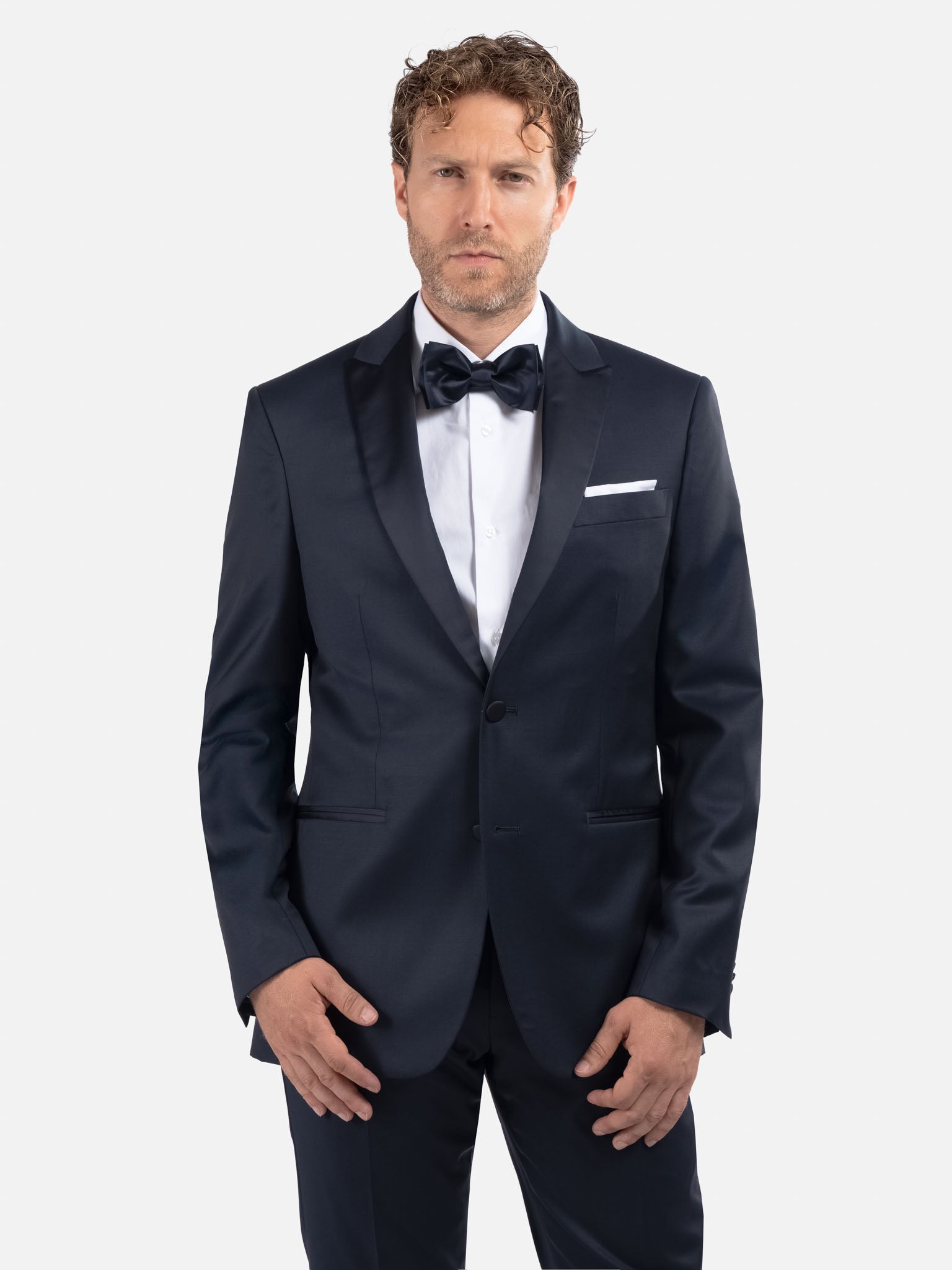 J.W.SAX MILANO Smoking Blu in Lana Sensorial