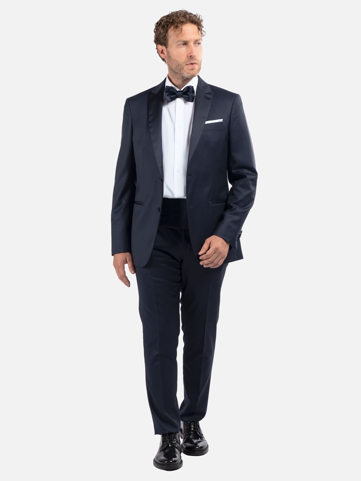 J.W.SAX MILANO Smoking Blu in Lana Sensorial