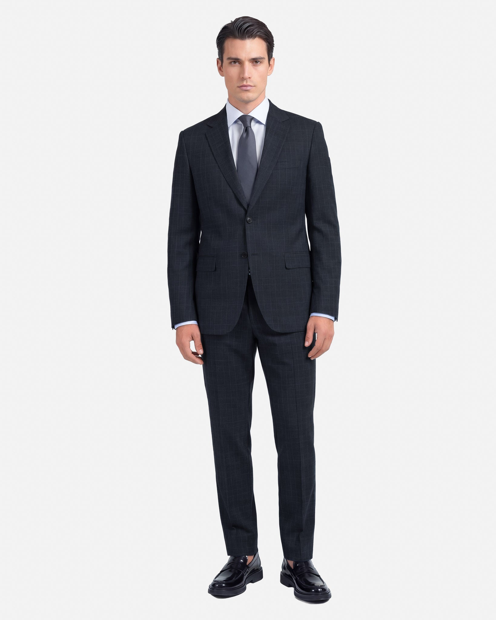 Abito All Season Principe di Galles Blu