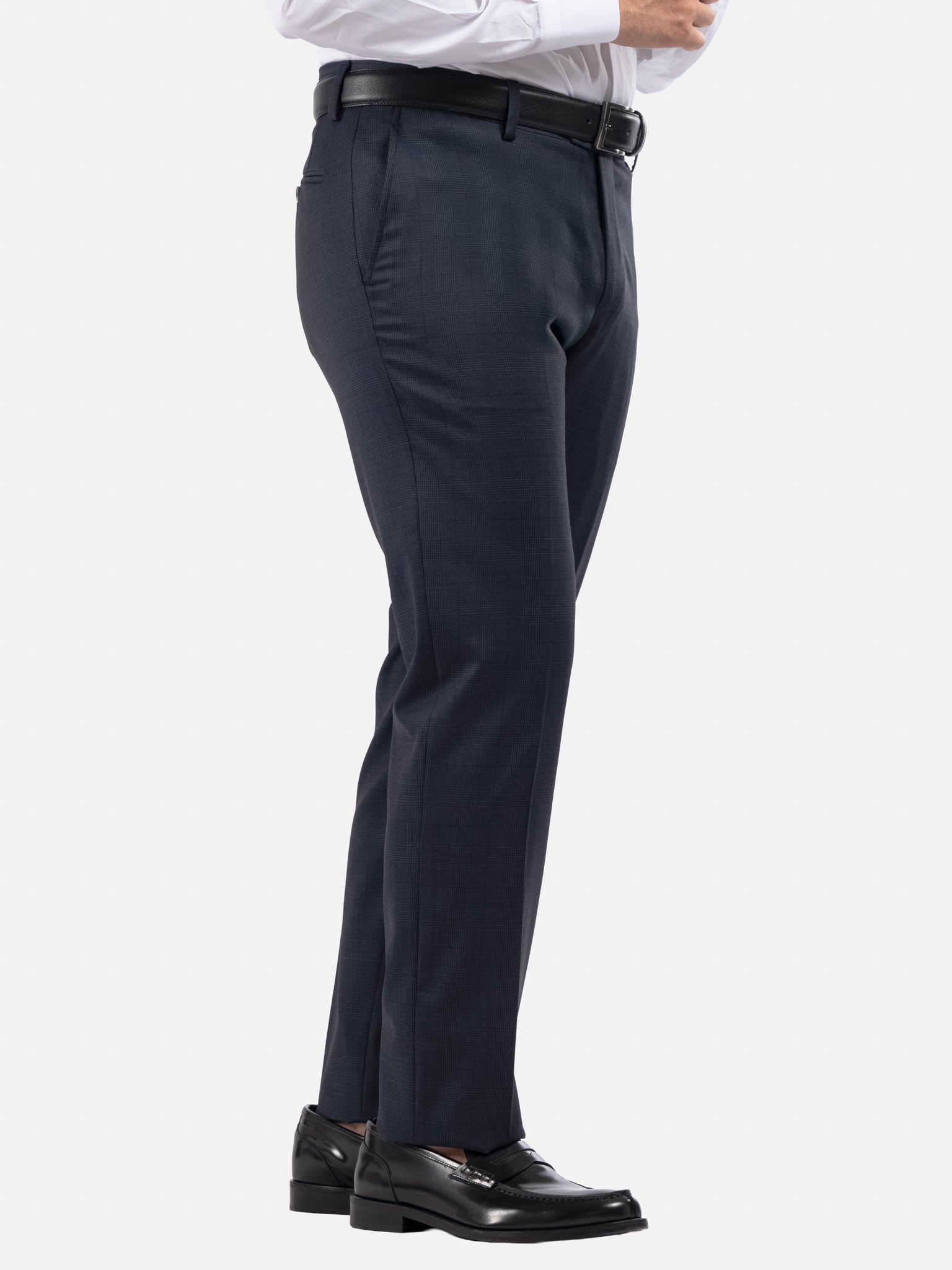 J.W.SAX MILANO Abito All Season Principe di Galles Blu