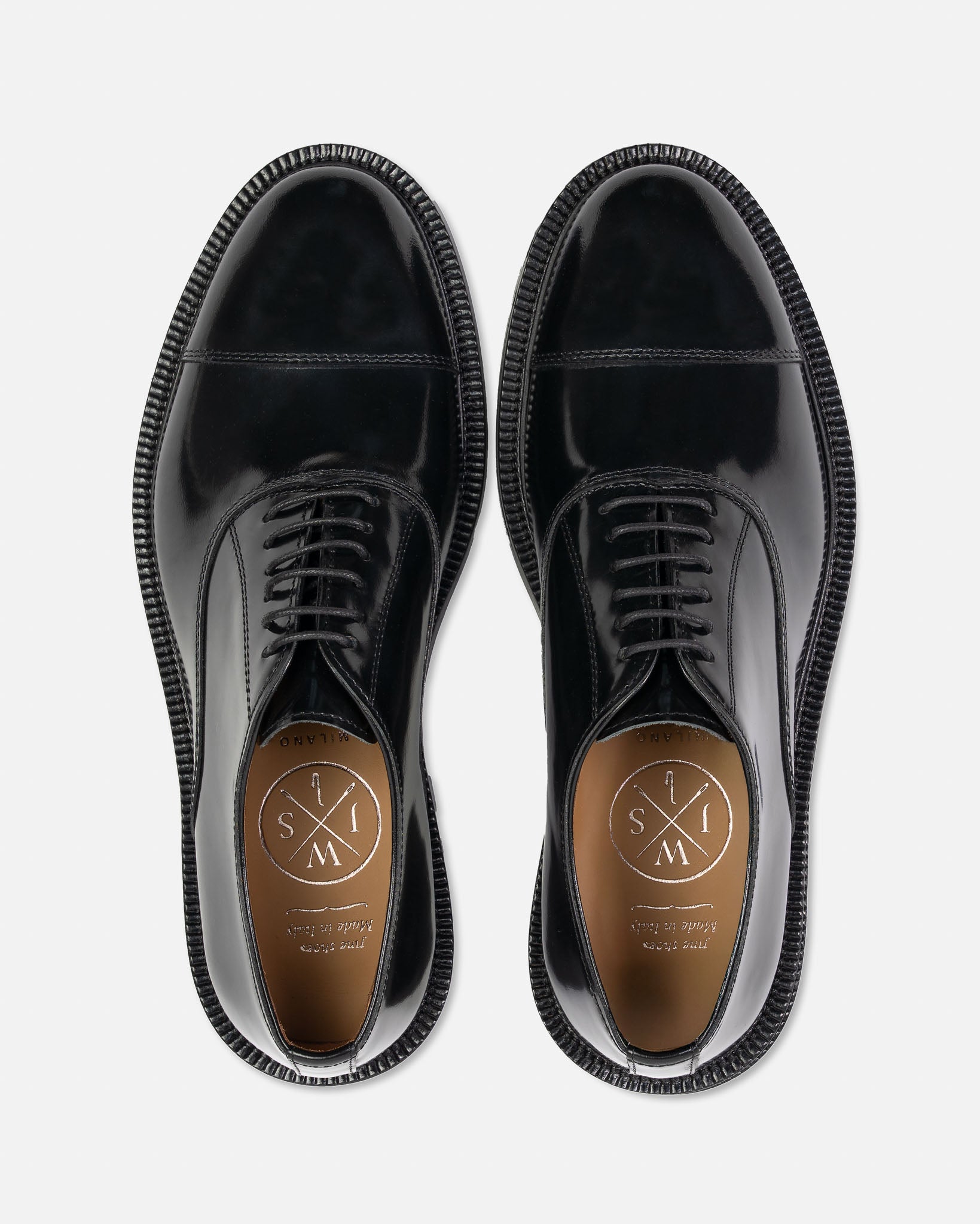 Oxford Nere Con Suola Mista