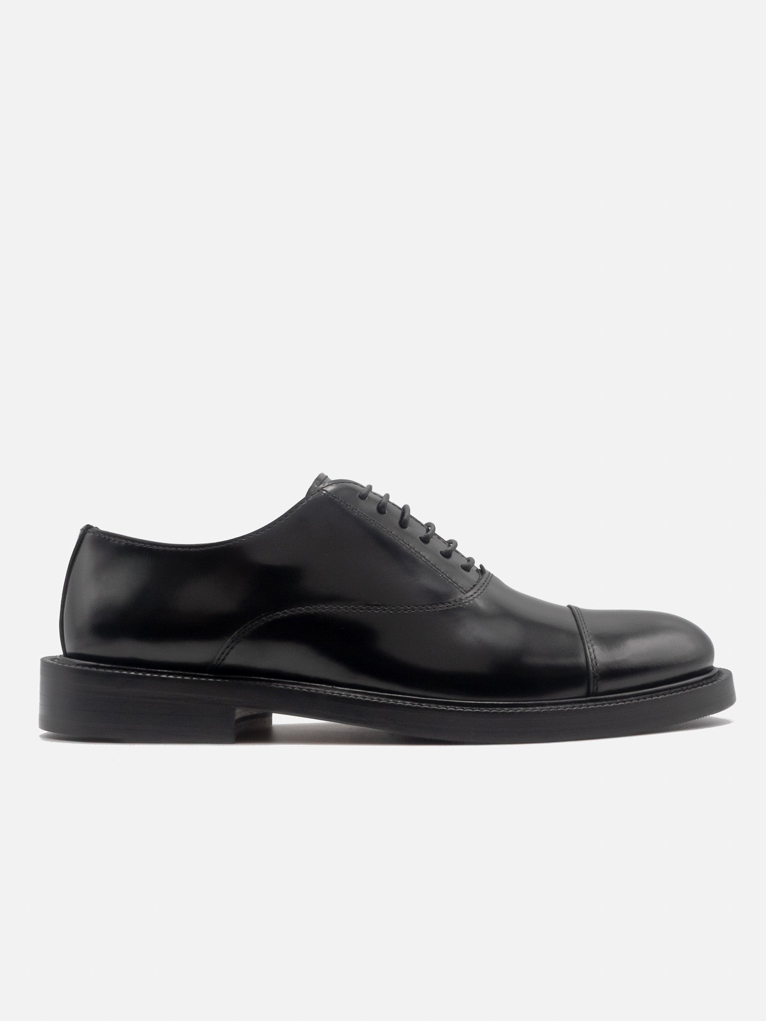 J.W.SAX MILANO Oxford Nere Con Suola Mista