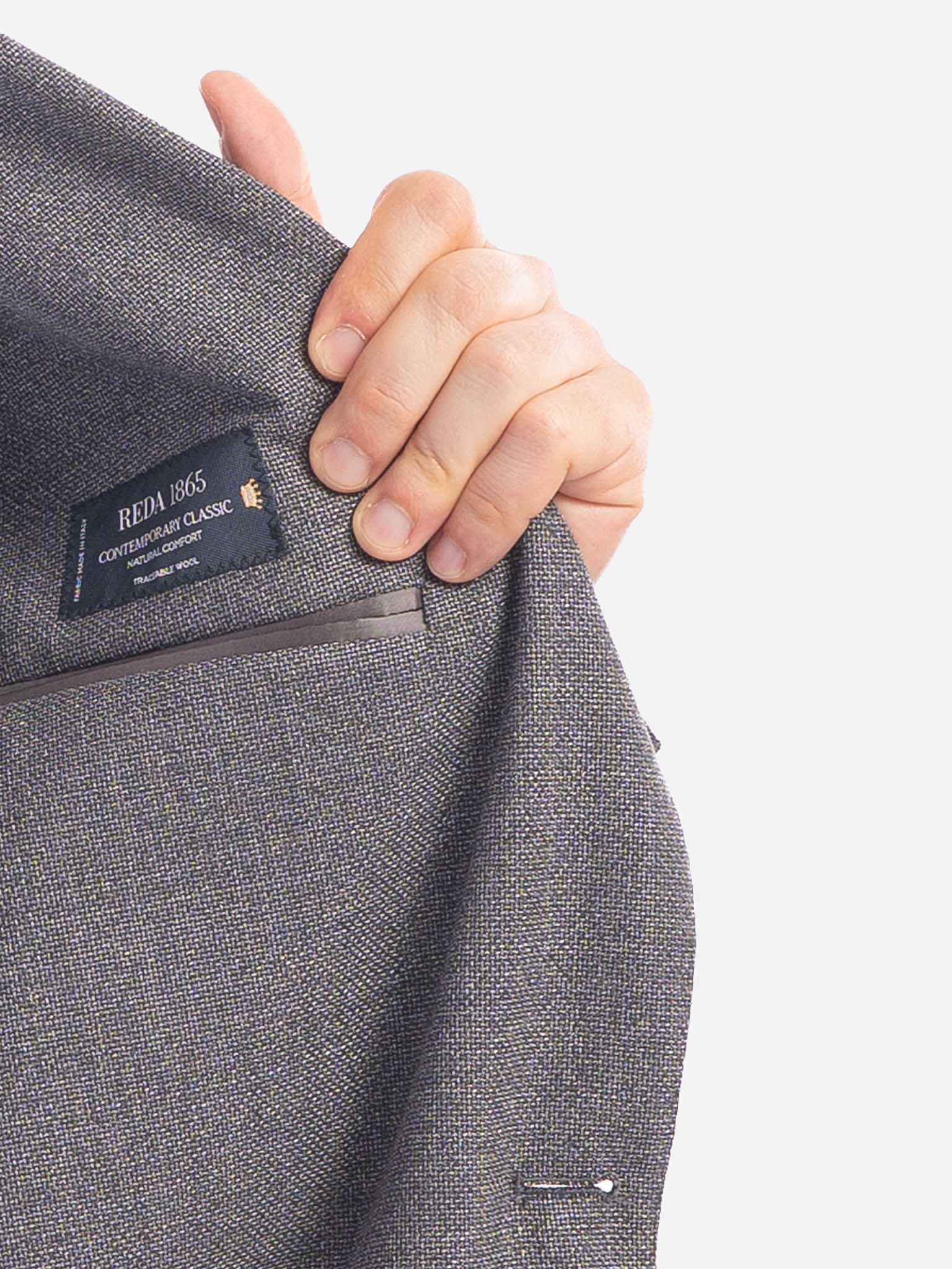 J.W.SAX MILANO Abito Sfoderato Grigio Medio
