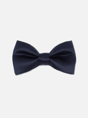 Papillon in Raso Blu Preannodato