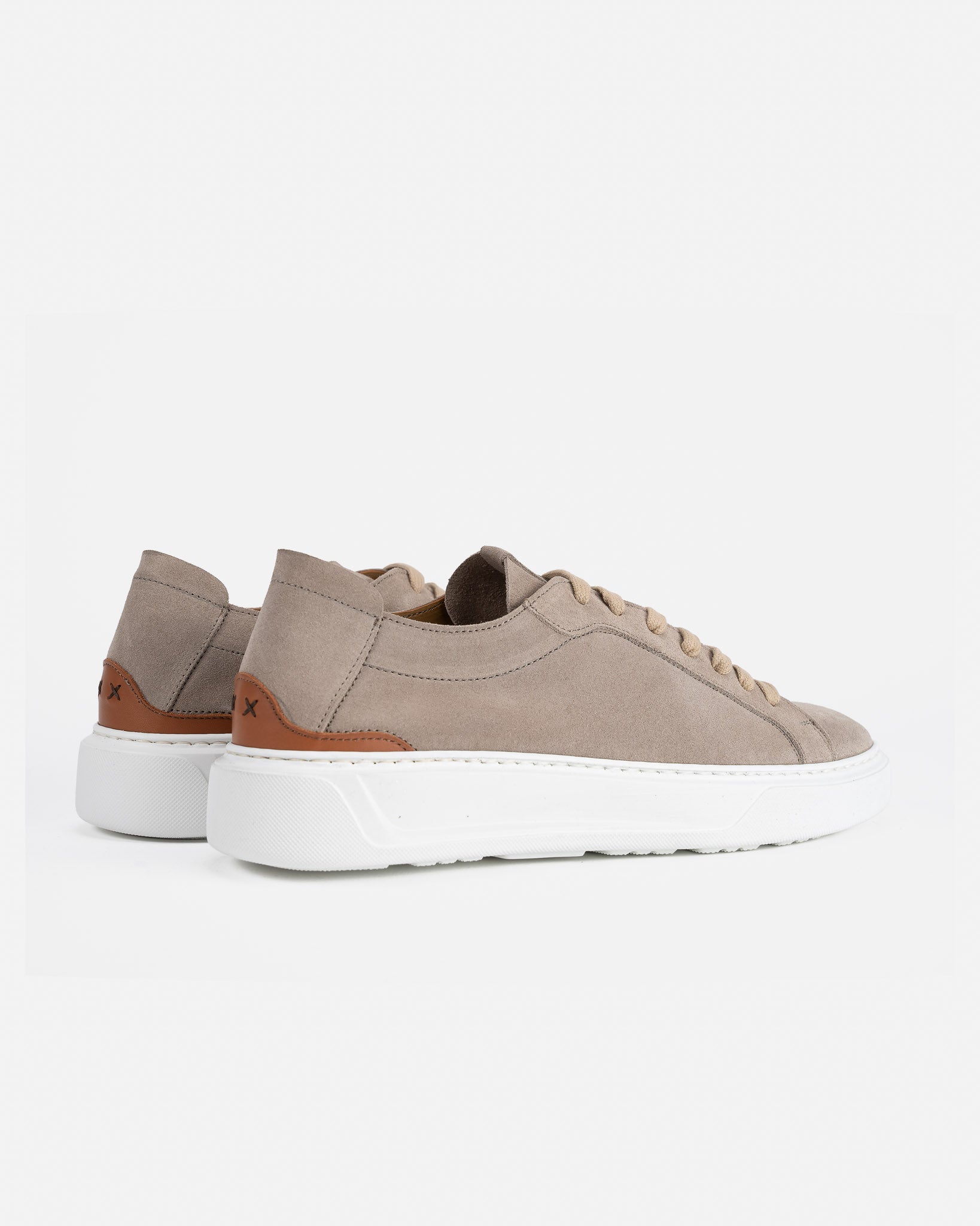 J.W.SAX MILANO Sneaker in Camoscio Sfoderato Beige