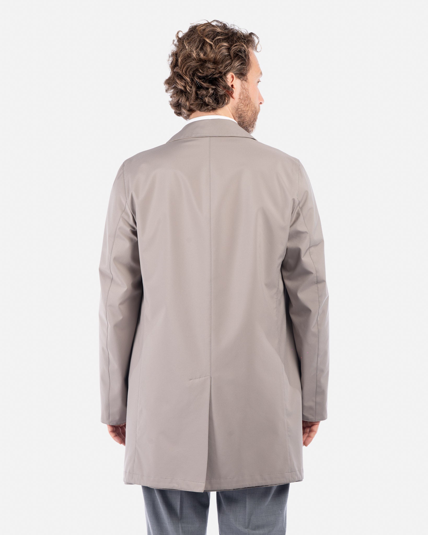 J.W.SAX MILANO Soprabito Reversibile in Tessuto Tecnico Olmetex